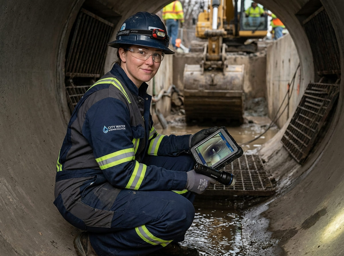 Sewer Line Inspection & Replacement in Emory